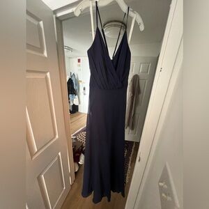 David’s bridal navy size 16 dress